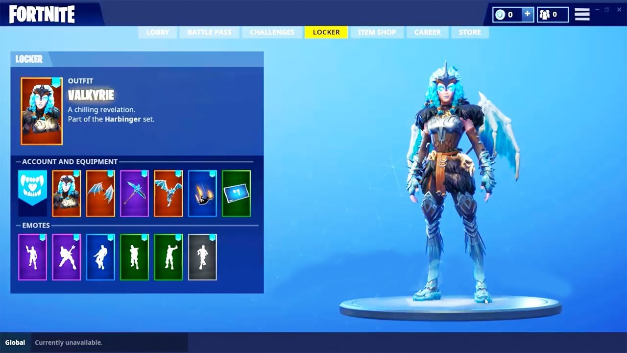 New Valkyrie Skin Leaked In Game! New Fortnite Skins, Gliders, And Backblings!