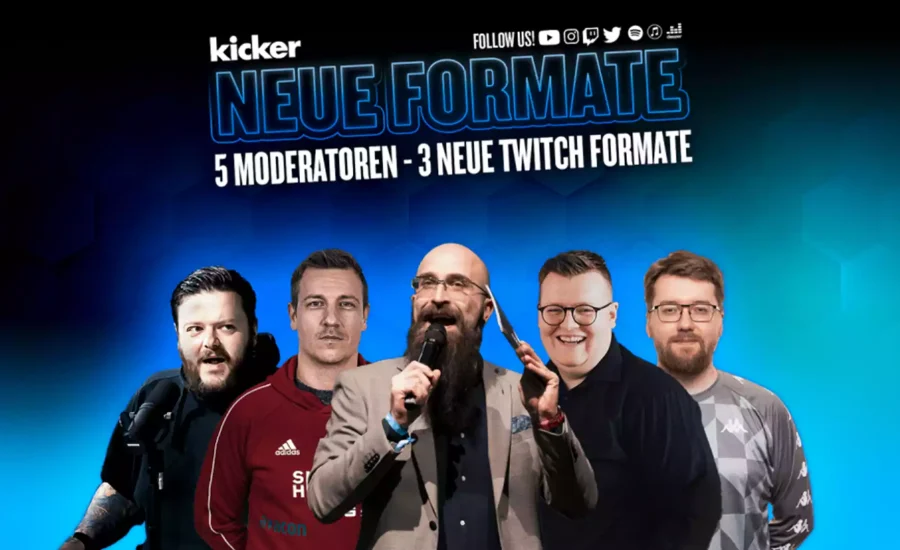 New formats and content creator for kicker eSport