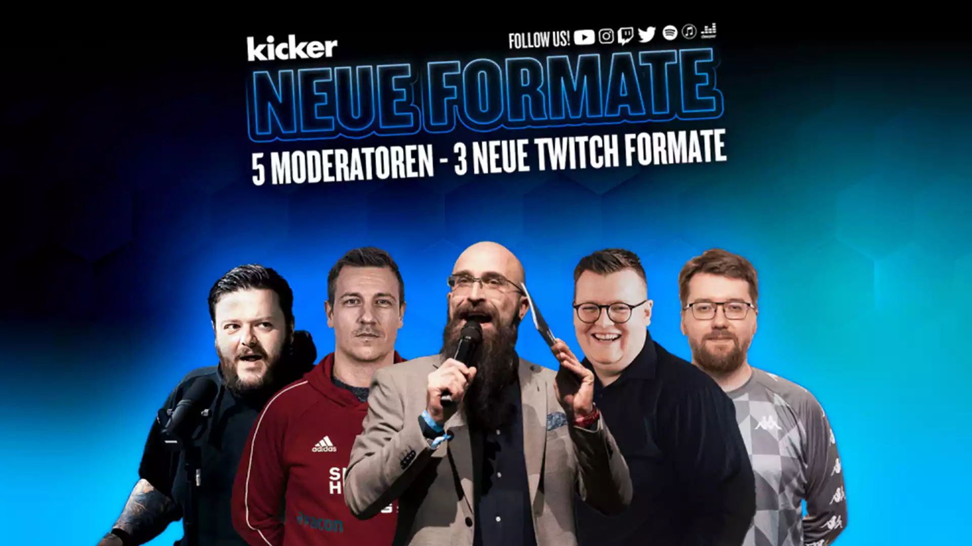 New formats and content creator for kicker eSport