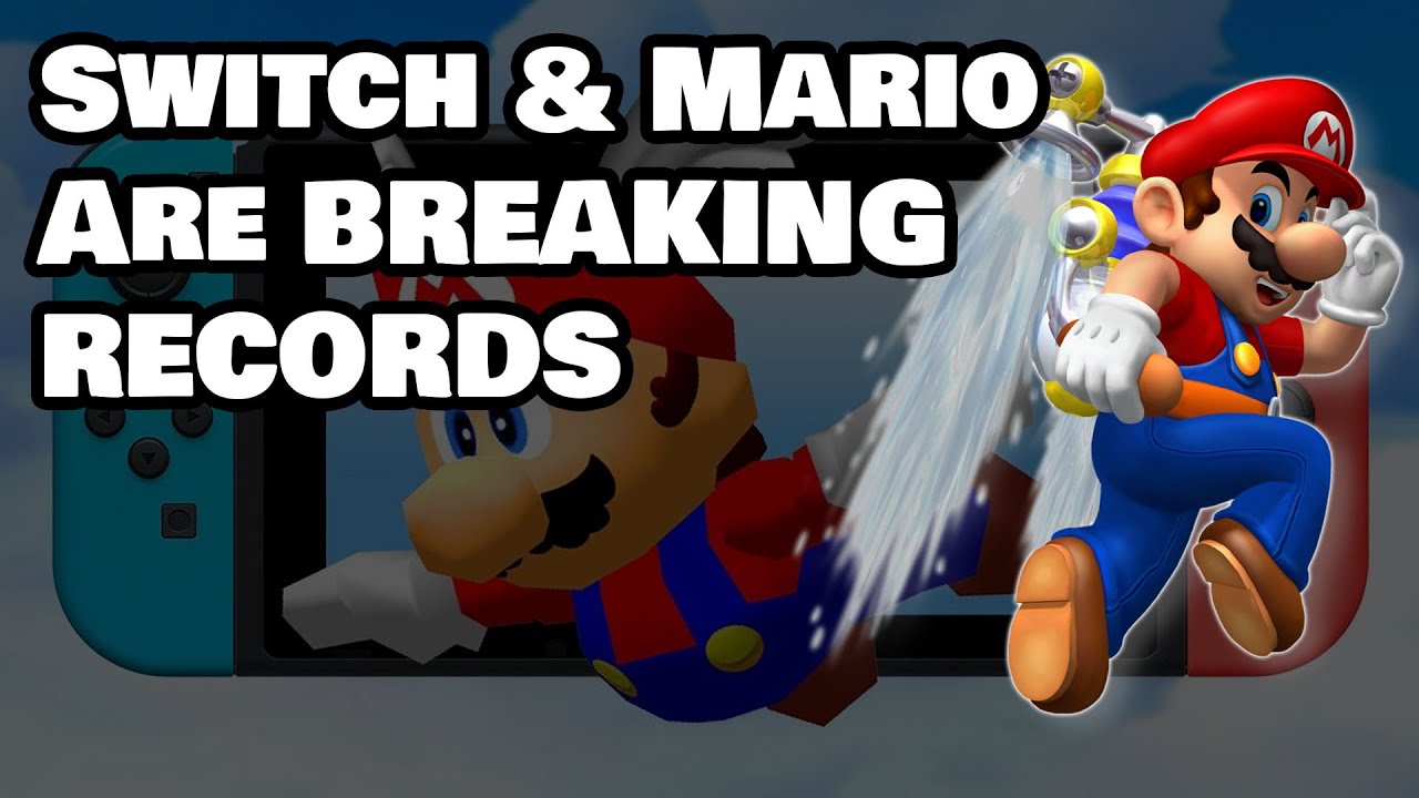 Nintendo Switch Rides Mario 3D All-Stars in Breaking All-Time Records!