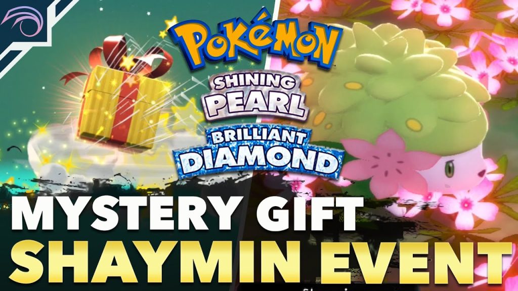 OAKS LETTER MYSTERY GIFT! HOW TO GET SHAYMIN NOW! in Pokemon Brilliant Diamond Shining Pearl