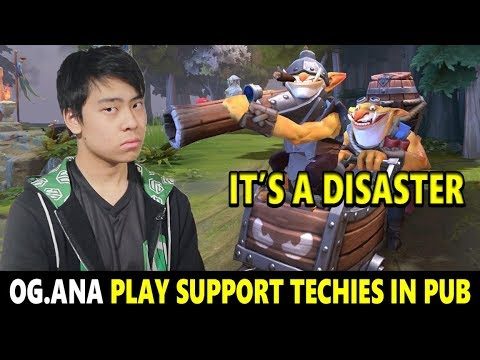 OG.ANA PLAY TECHIES IN PUB GAME | IT'S A DISASTER | DOTA 2 GAMEPLAY