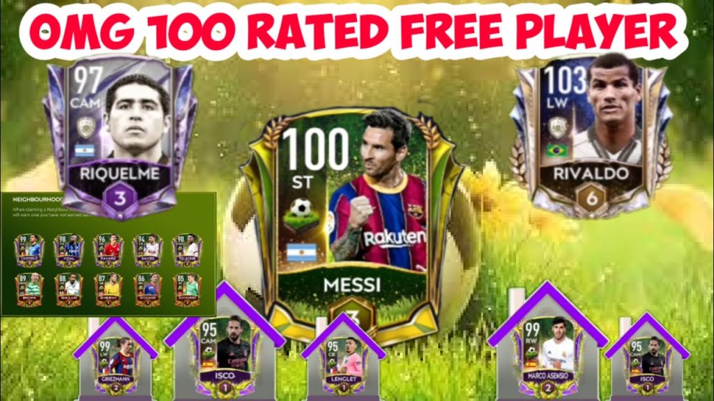 OMG | GET FREE MESSI PLAYER | SPRING BREAK 100 RATED PLAYER REVIEW | FREE FREE 100 RATED PLAYER |