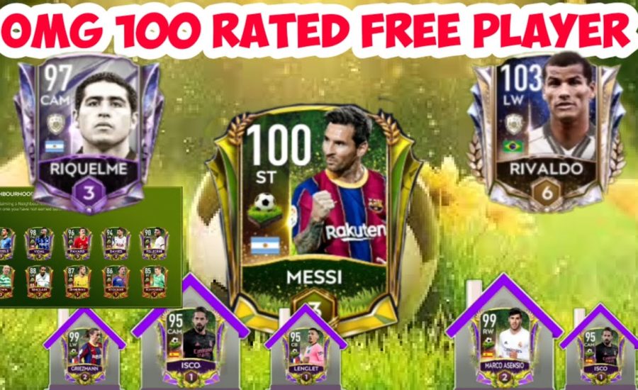 OMG | GET FREE MESSI PLAYER | SPRING BREAK 100 RATED PLAYER REVIEW | FREE FREE 100 RATED PLAYER |