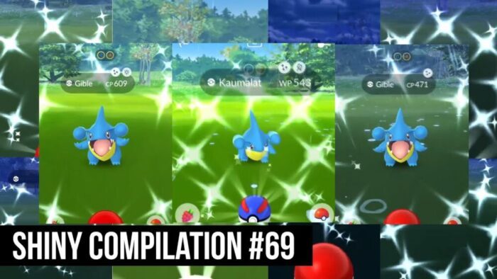 ONLY SHINY GIBLE - Pokemon GO Shiny Compilation #69