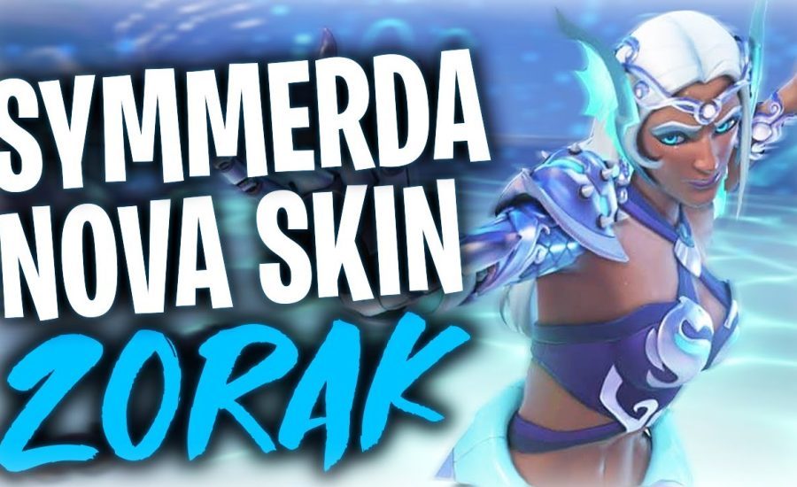 OVERWATCH - SYMMETRA "MERMAID" SKIN GAMEPLAY!