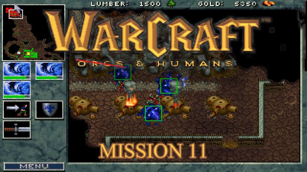 Old Games - Warcraft 1 (PC DOS) / Humans #11 No Commentary