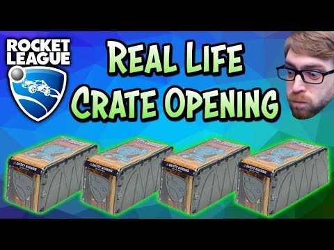 Opening Rocket League Toy Crates IRL