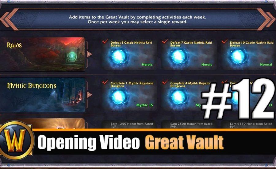 Opening Video: Great Vault #12 - 4 Chars = 4 Kisten =)