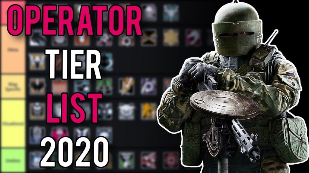 Operator Tier List 2020 - Rainbow Six Siege