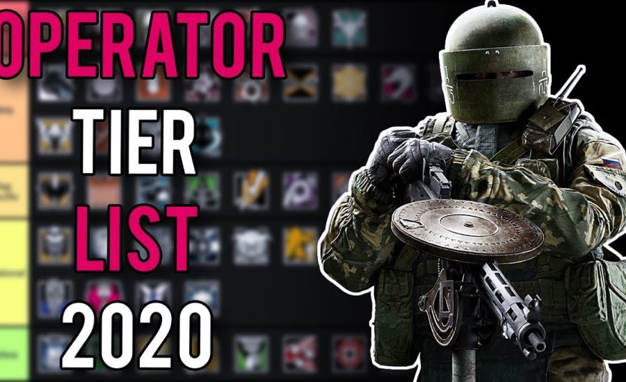 Operator Tier List 2020 - Rainbow Six Siege