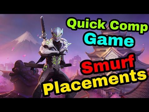 Ouick Comp game with genji [Smurf Placements] *READ DESCRIPTION* Overwatch