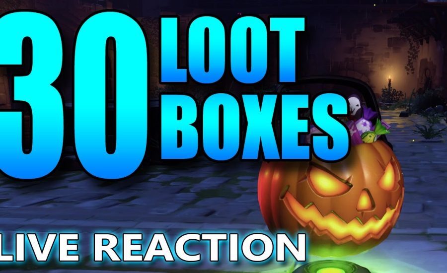 Overwatch - 30 Loot Boxes - Live Reaction