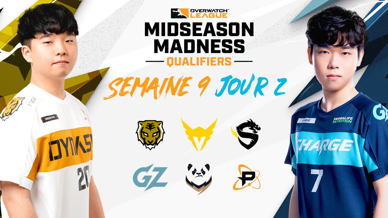 Overwatch League 2022 Saison | Midseason Madness Qualifiers | Semaine 9 Jour 2 - Est