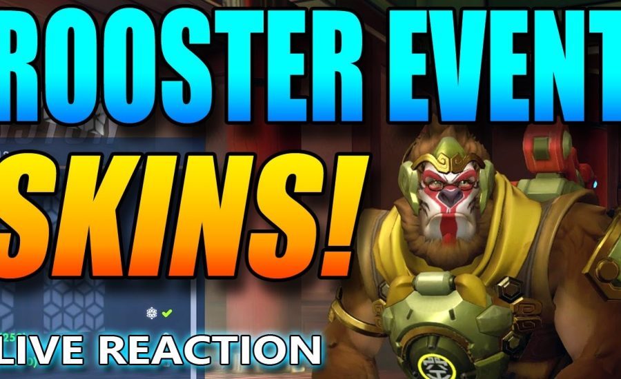 Overwatch - Rooster Event Skins - Live Reaction