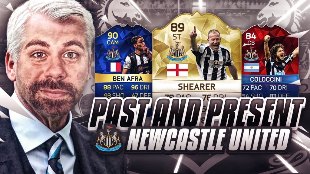 PAST AND PRESENT NEWCASTLE UNITED SQUAD BUILDER - FIFA 16 Ultimate Team - LEGEND SHEARER