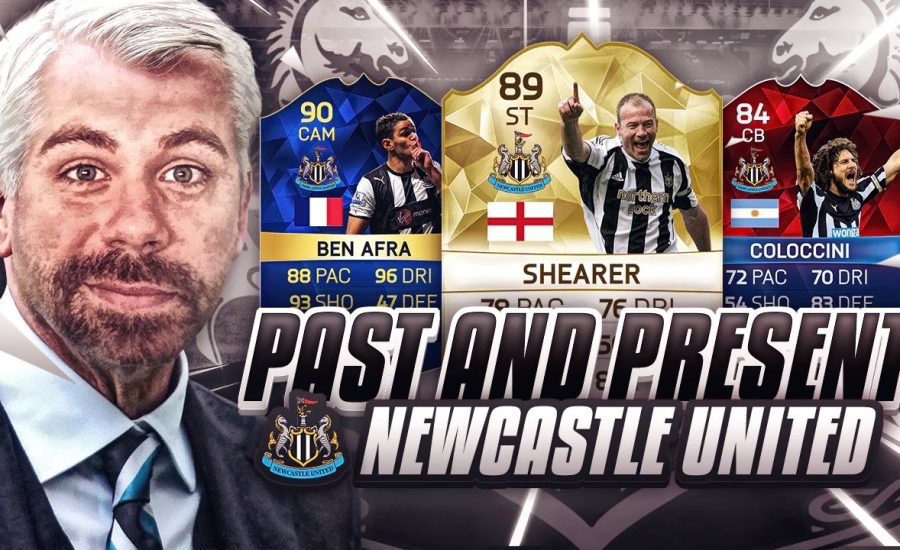 PAST AND PRESENT NEWCASTLE UNITED SQUAD BUILDER - FIFA 16 Ultimate Team - LEGEND SHEARER