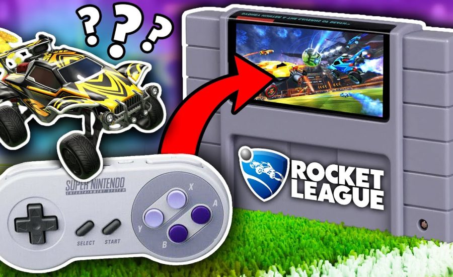 PLAYING ROCKET LEAGUE ON A 30 YEAR OLD CONTROLLER