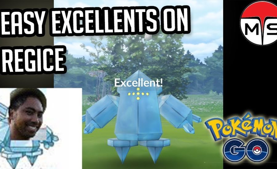 POKEMON GO | REGICE EASY EXCELLENT CURVE THROWS