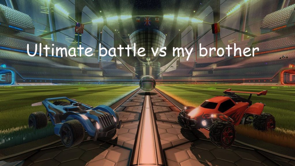 PS4 Rocket League w/ my Brother