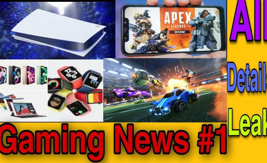 PS5 India Launch & Price || Apex Legends Mobile Release Date || Rocket League Free || Gaming News #1