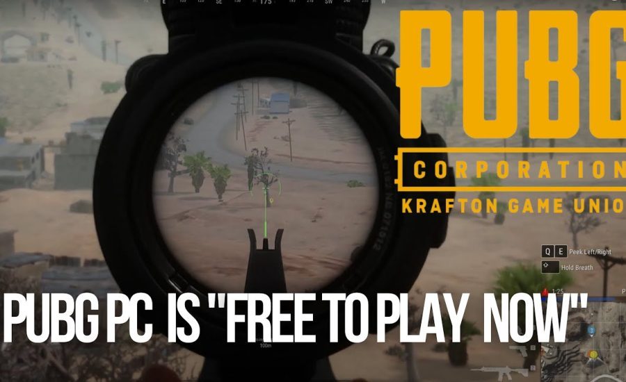 PUBG PC free to play where I acted with an action godlike #gaming