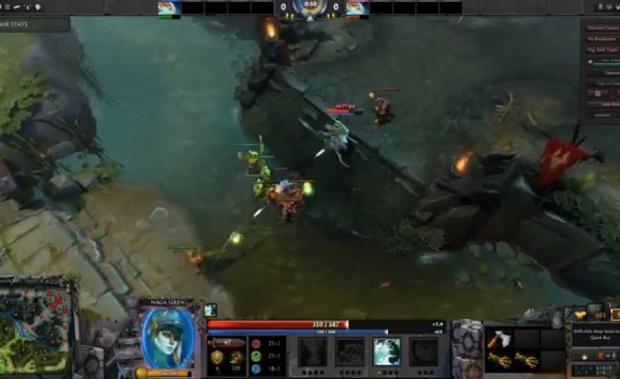 PinkFae Dota 2 League: 2015 Female 1v1 Semifinals - Delfnee vs Bird - Game 5