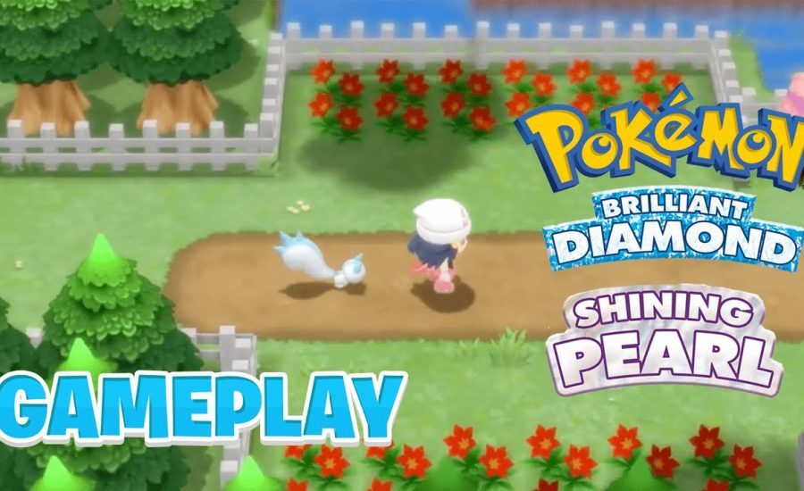 Pokemon Brilliant Diamond and Shining Pearl Gameplay Japanese Trailer