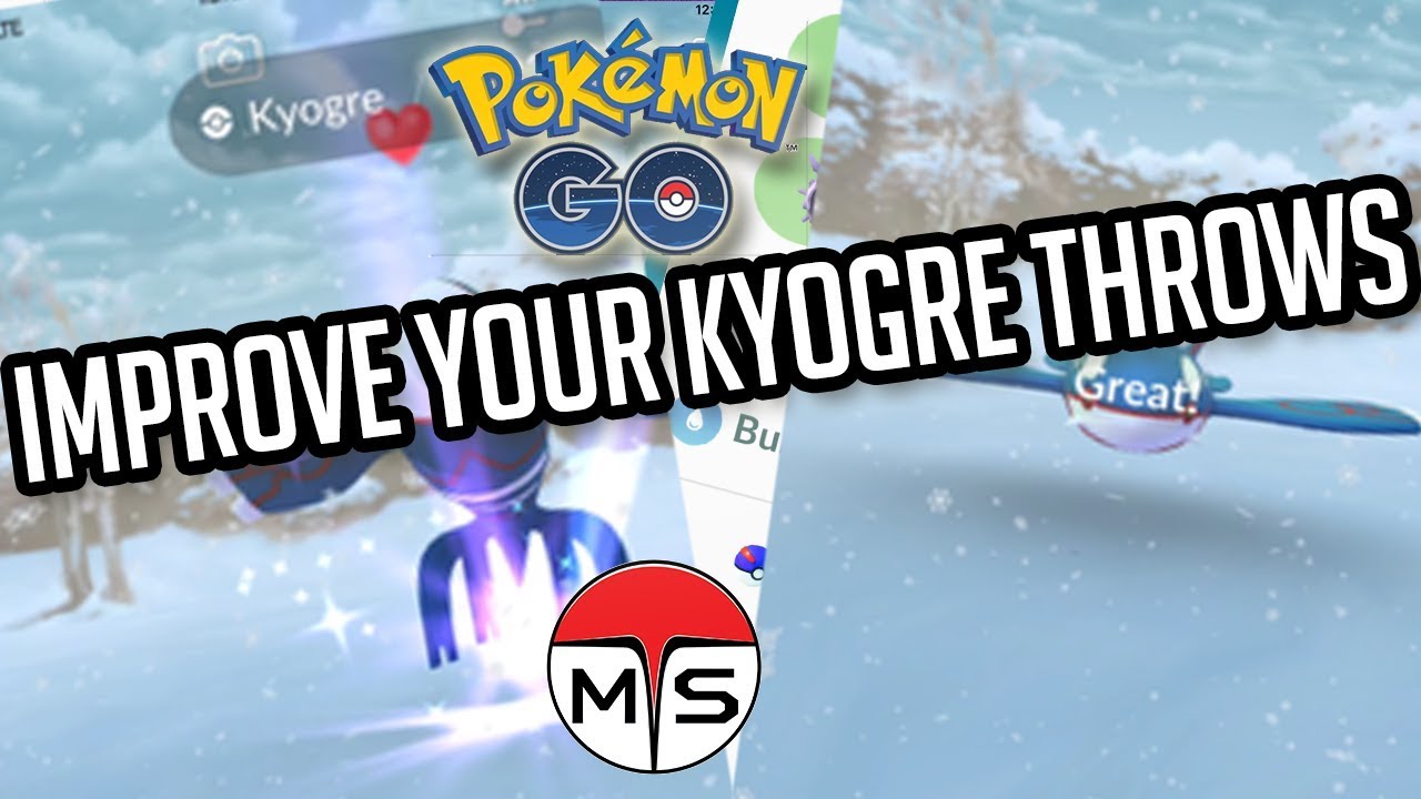 Pokemon GO | IMPROVE YOUR KYOGRE THROWS