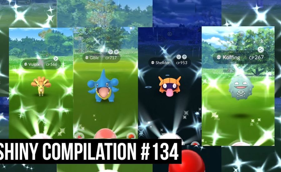 Pokemon GO Shiny Compilation #134