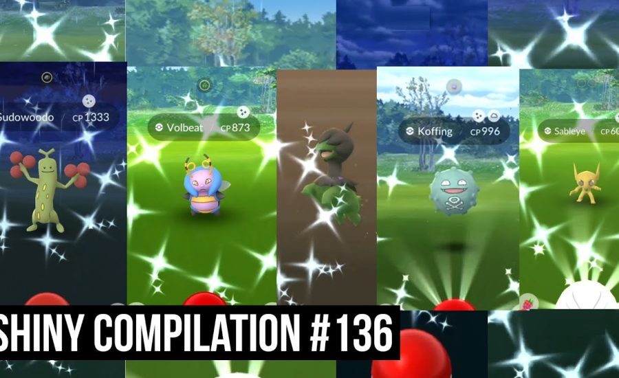 Pokemon GO Shiny Compilation #136