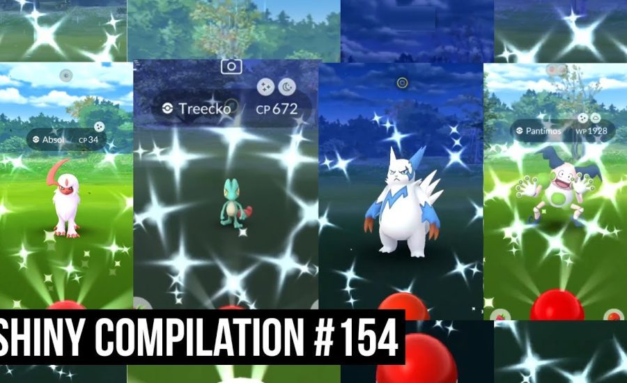Pokemon GO Shiny Compilation #154