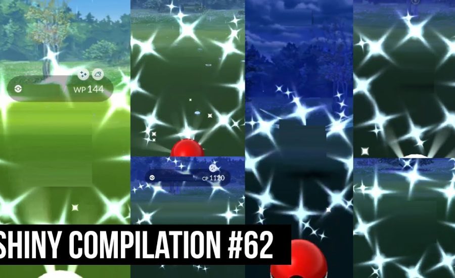 Pokemon GO Shiny Compilation #62