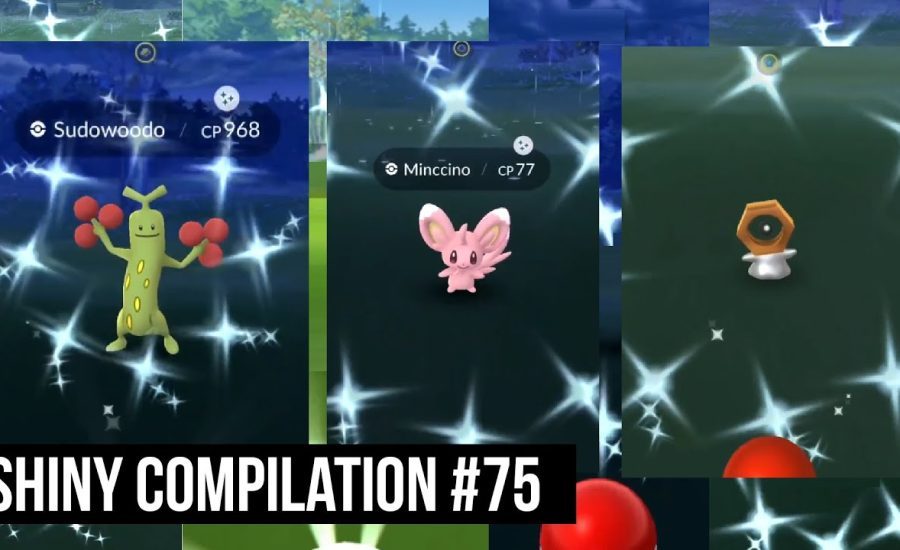 Pokemon GO Shiny Compilation #75