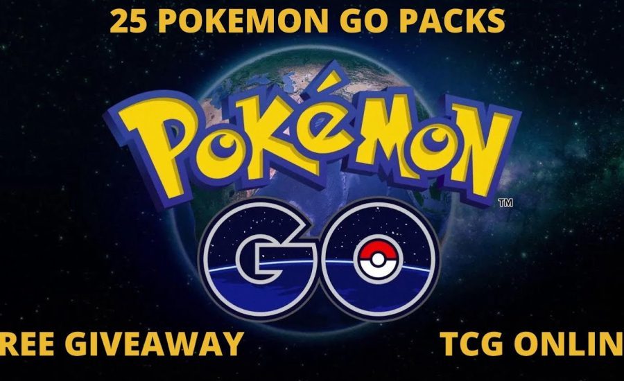 Pokemon TCG Online Card Opening - 25 Pokemon Go Packs + Giveaway!!!