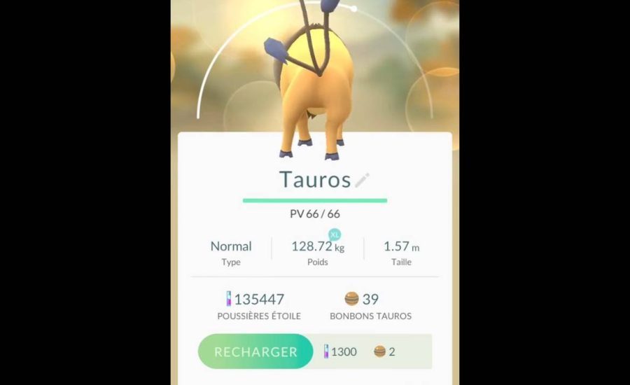 Pokemon go tauros !!!!!!!!!!!!!!!!