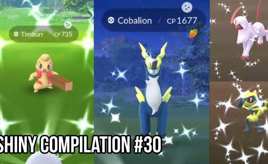 PokemonGO Shiny Encounter Compilation #30