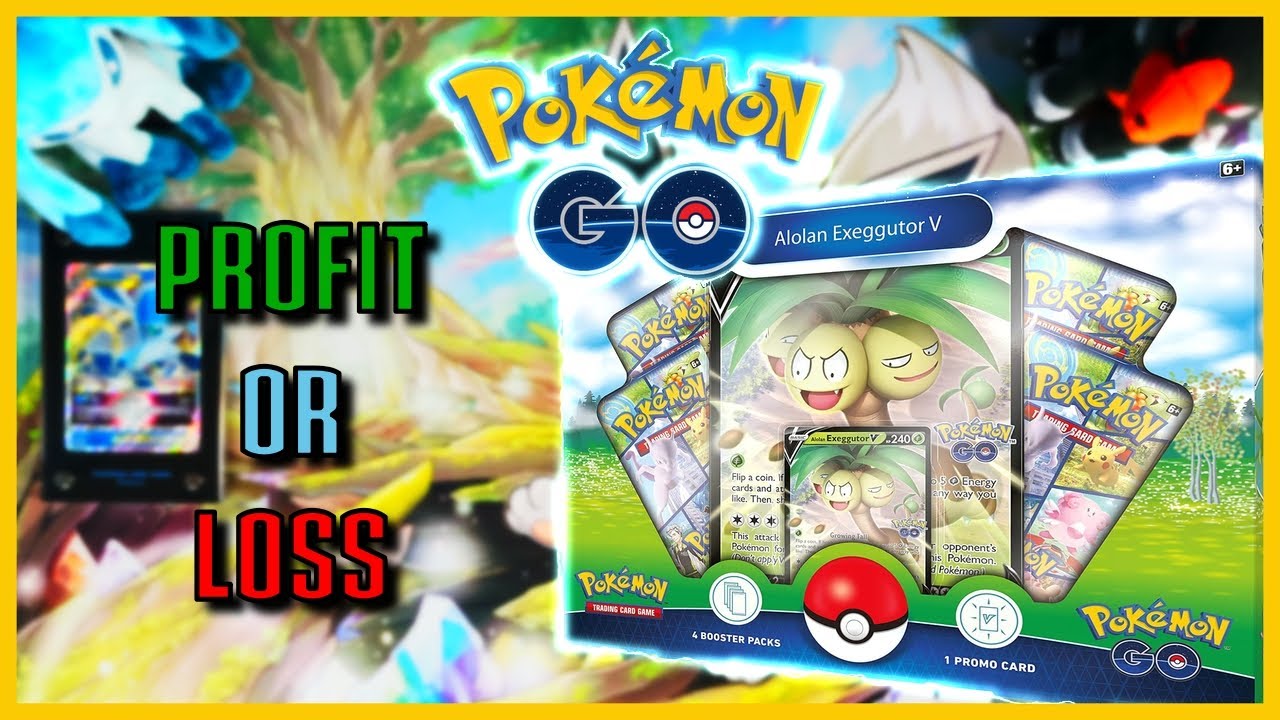 *Profit Or Loss?* Pokemon Go Alolan Exeggutor V Box *OPENING*