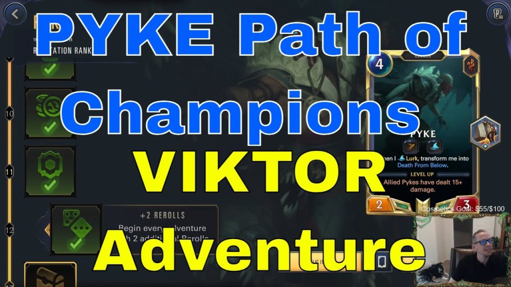 Pyke Guide for Path of Champions - Viktor Adventure | Legends of Runeterra LoR