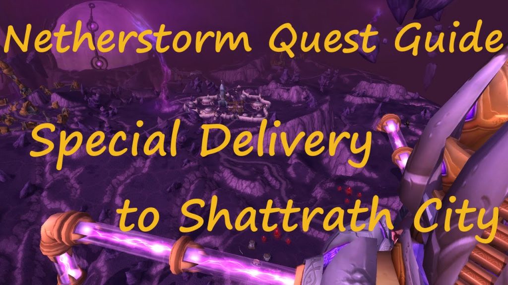 [Quest 10280] - Special Delivery to Shattrath City