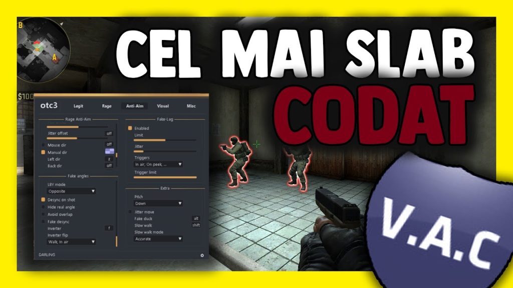 RADU prinde CODATU ! *Cel mai slab CHEATER* - CS:GO OVERWATCH