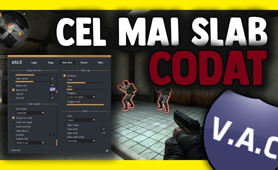 RADU prinde CODATU ! *Cel mai slab CHEATER* - CS:GO OVERWATCH