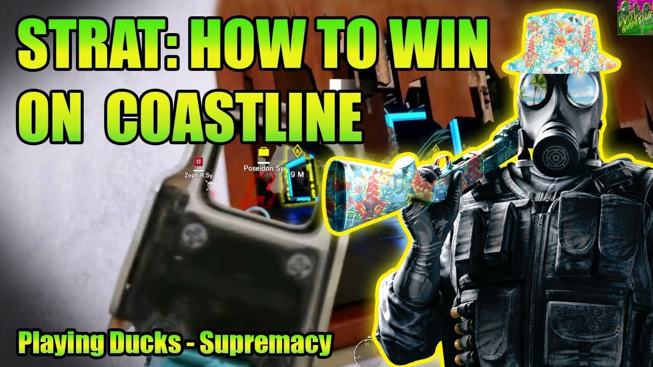 REAL ESL PRO LEAGUE STRAT ON COASTLINE FROM Playing Ducks - Rainbow Six Siege pro tips & tricks