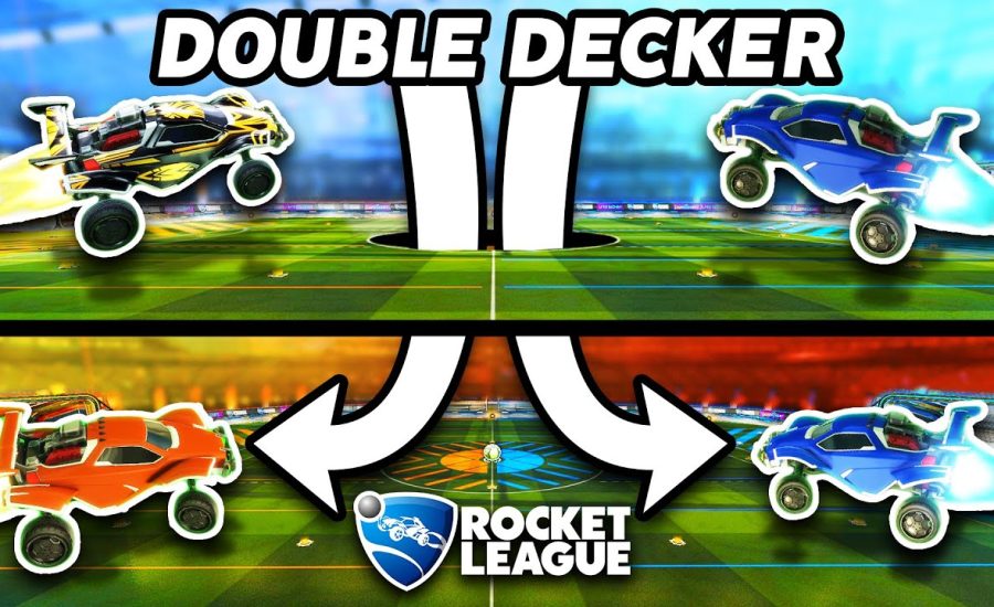 ROCKET LEAGUE, BUT THERE ARE 2 FLOORS