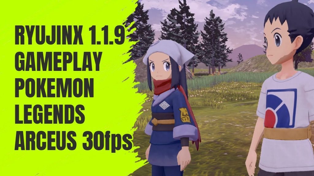 RYUJINX 1.1.9 Pokemon Legends Arceus GamePlay 30fps