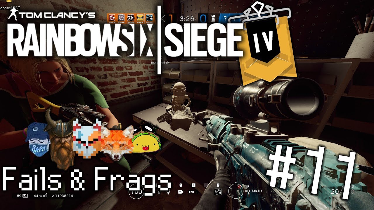 Rainbow Six Siege: Fails & Frags #11