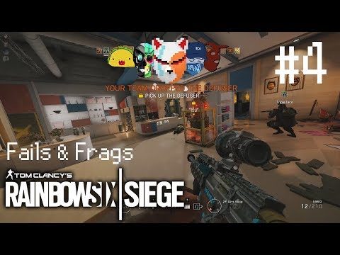 Rainbow Six Siege: Fails & Frags #4