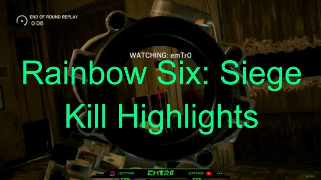 Rainbow Six: Siege - Kill Highlights - Gameplay from 110718