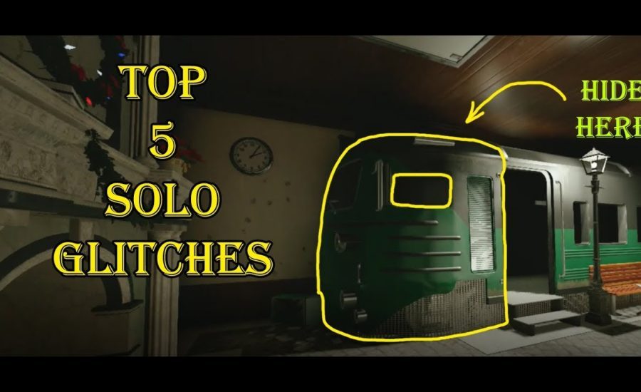 Rainbow Six Siege- Top 5 Solo Glitches- Kafe, Bank, Plane, and Skyscraper(patched)