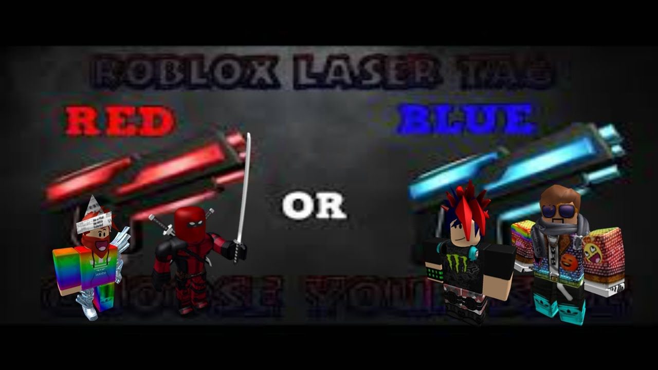 Roblox-LAZER TAG w/Friends Sektea, AshKetchumPikachu2, ChaosMarioSonic